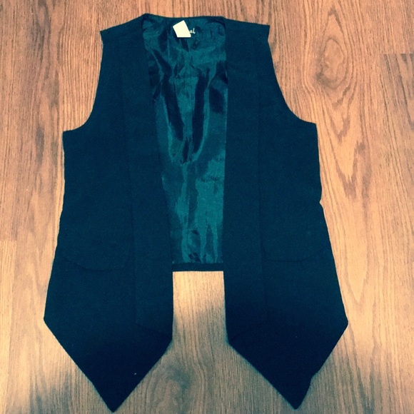 Wet Seal Jackets & Blazers - Black suit vest👉🏽🆓w/ bundles